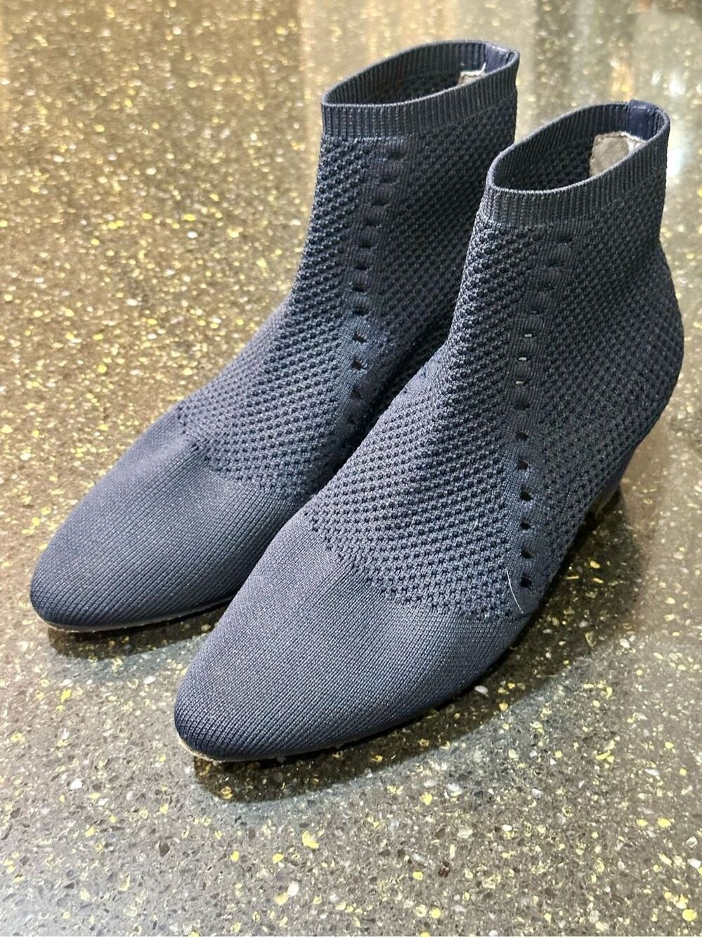 Eileen Fisher Purl Stretch Ankle Boot | Navy